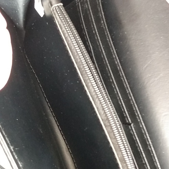 Crossbody Bag – Black – Tassel Accent – Zip Pocket - Picture 6 of 8